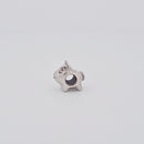 Sterling Silver Pandora Patch Eye Dog Charm