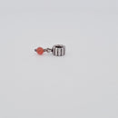 Sterling Silver Pandora Carnelian July Dangle Charm