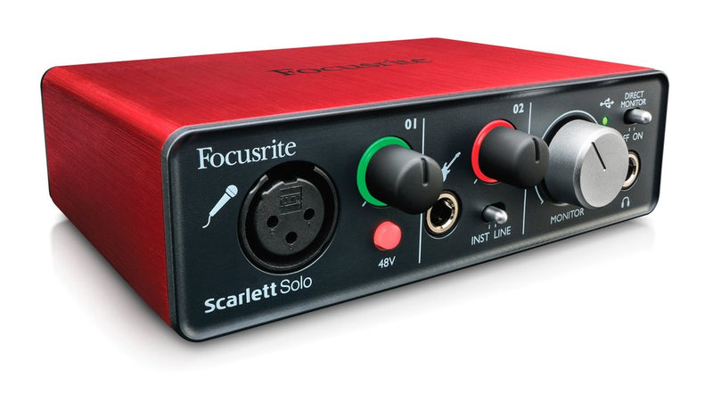 Focusrite Scarlett Solo 3rd Gen, Grade A+