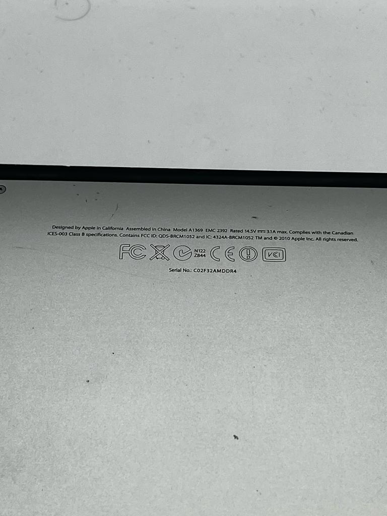 2 x Macbook Air A1369 [Parts]
