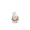 9KT Yellow Gold Clown Head Pendant