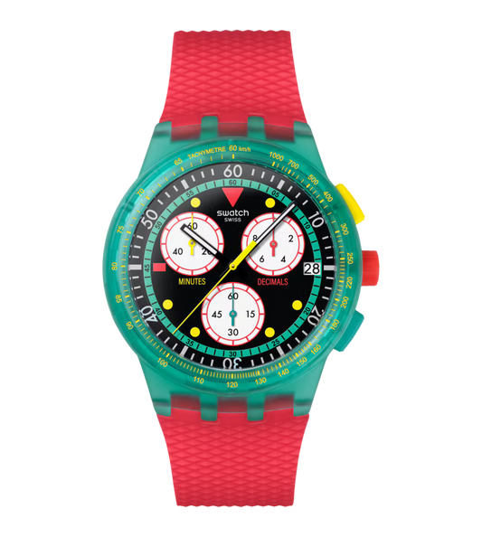 Swatch Neon Emerald Chrono (Grade B)