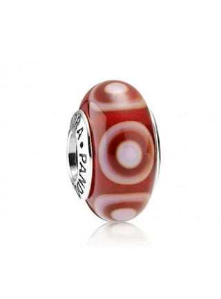 Sterling Silver Pandora Murano Glass Charm Bead