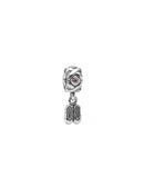 Sterling Silver Pandora Ballet Slippers Dangle Charm