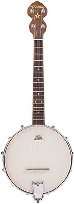 Vintage Pilgrim Series Open Back Ukulele Banjo (Grade A)