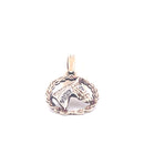 9KT Yellow Gold Horse Pendant