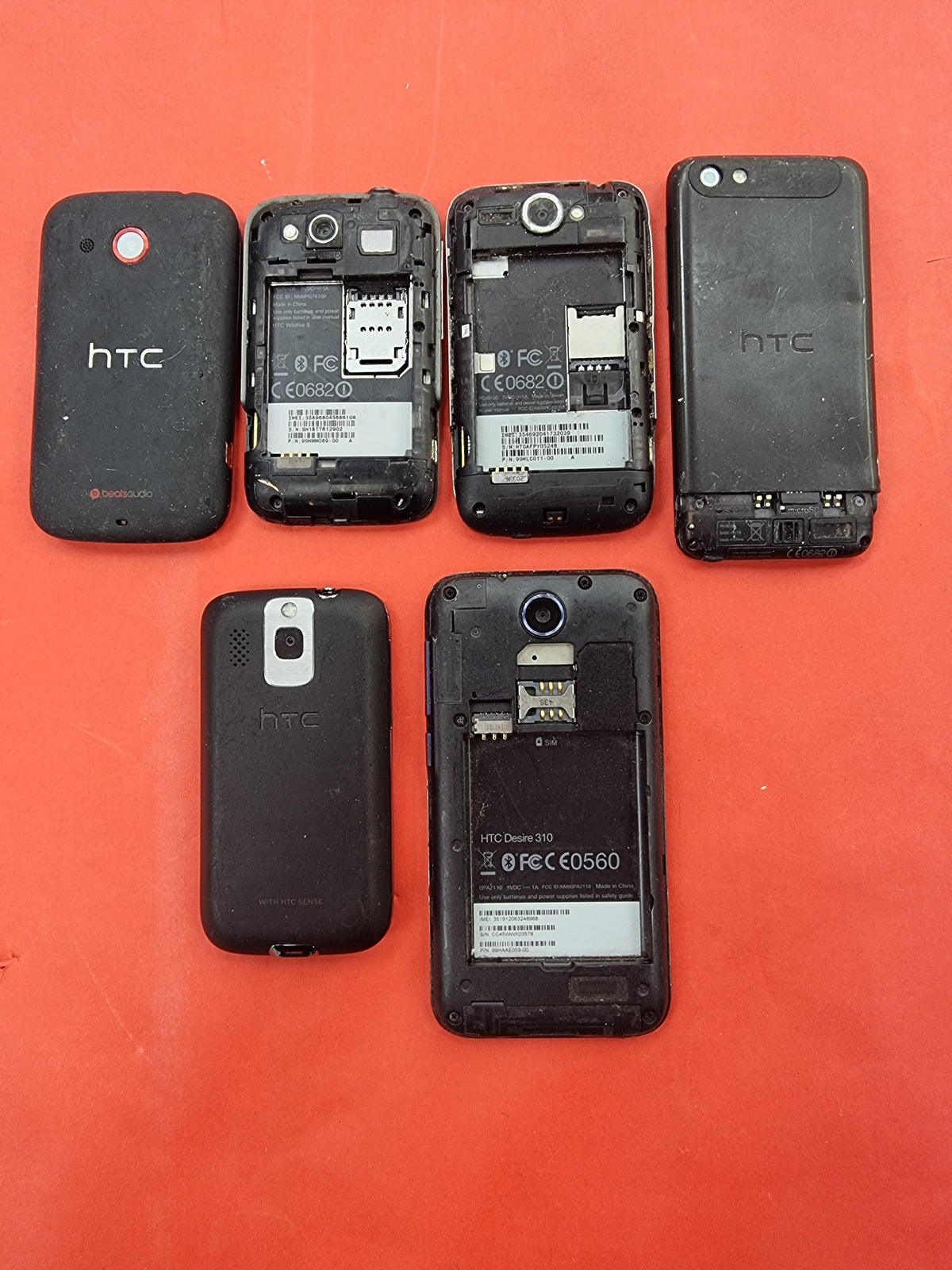HTC Mix Smartphones for Repair/Parts