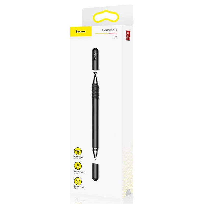 Baseus Tablet Tool Pen Golden Cudgel Capacitive Stylus Pen Black