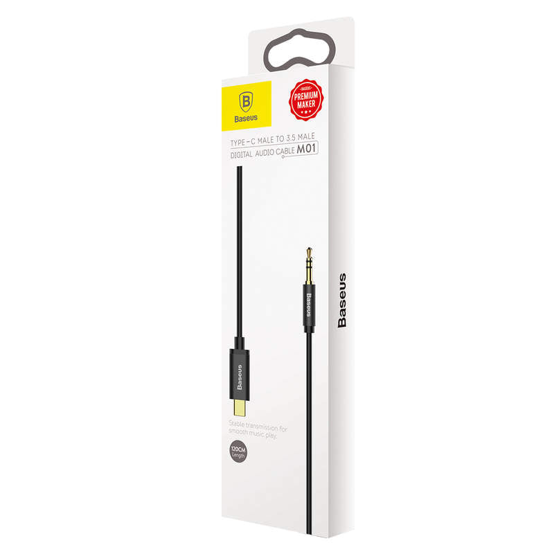 Baseus Type-C Male To 3.5 Male Audio Cable