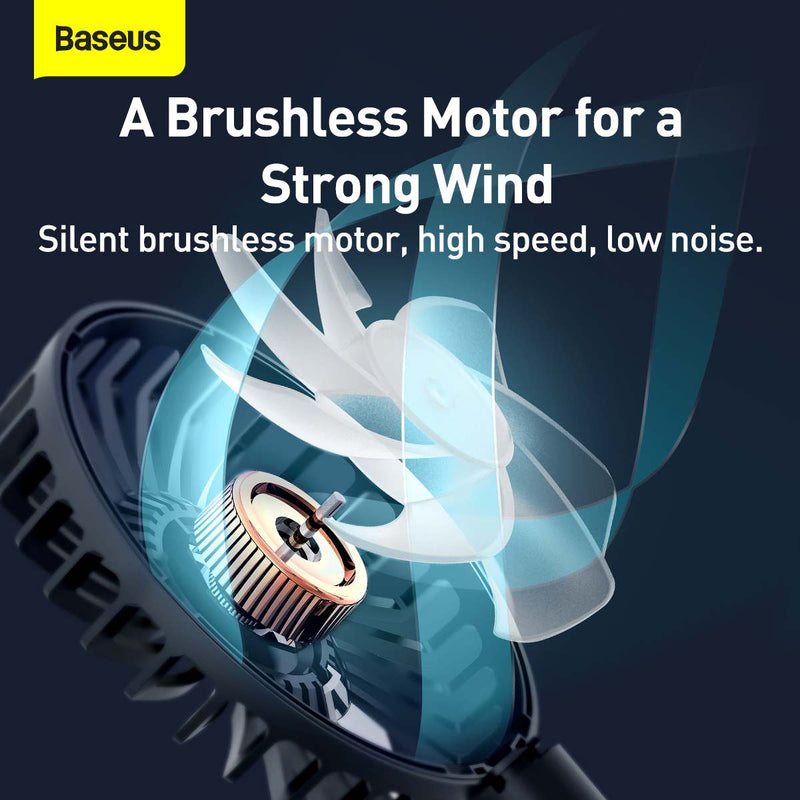 Baseus car two-headed vehicle fan