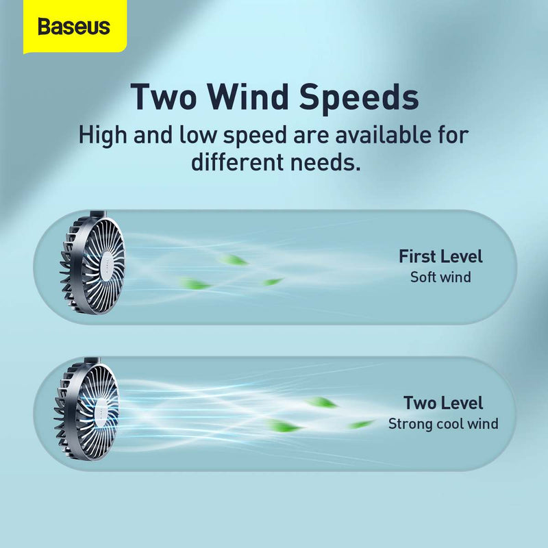 Baseus car two-headed vehicle fan