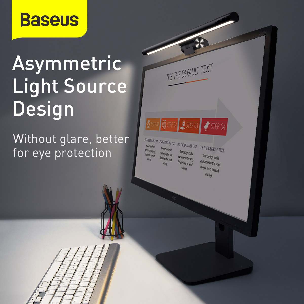 Baseus Home i-wok Series USB Stepless Dimming Screen Hanging Light 5W