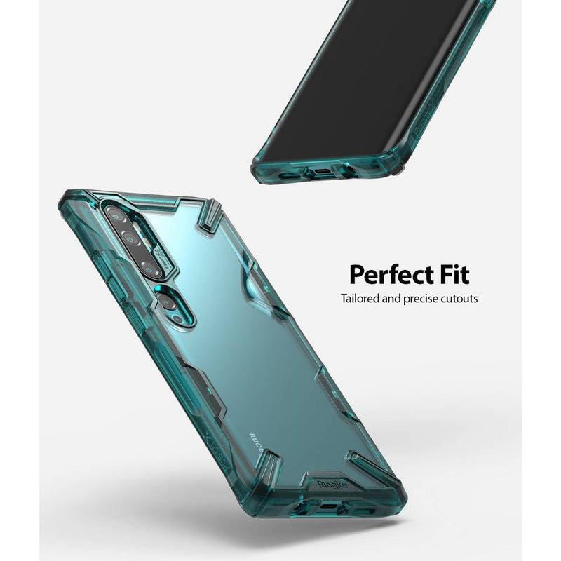 Ringke Mi Note 10/Note 10 Pro Case Fusion X Turquoise Green