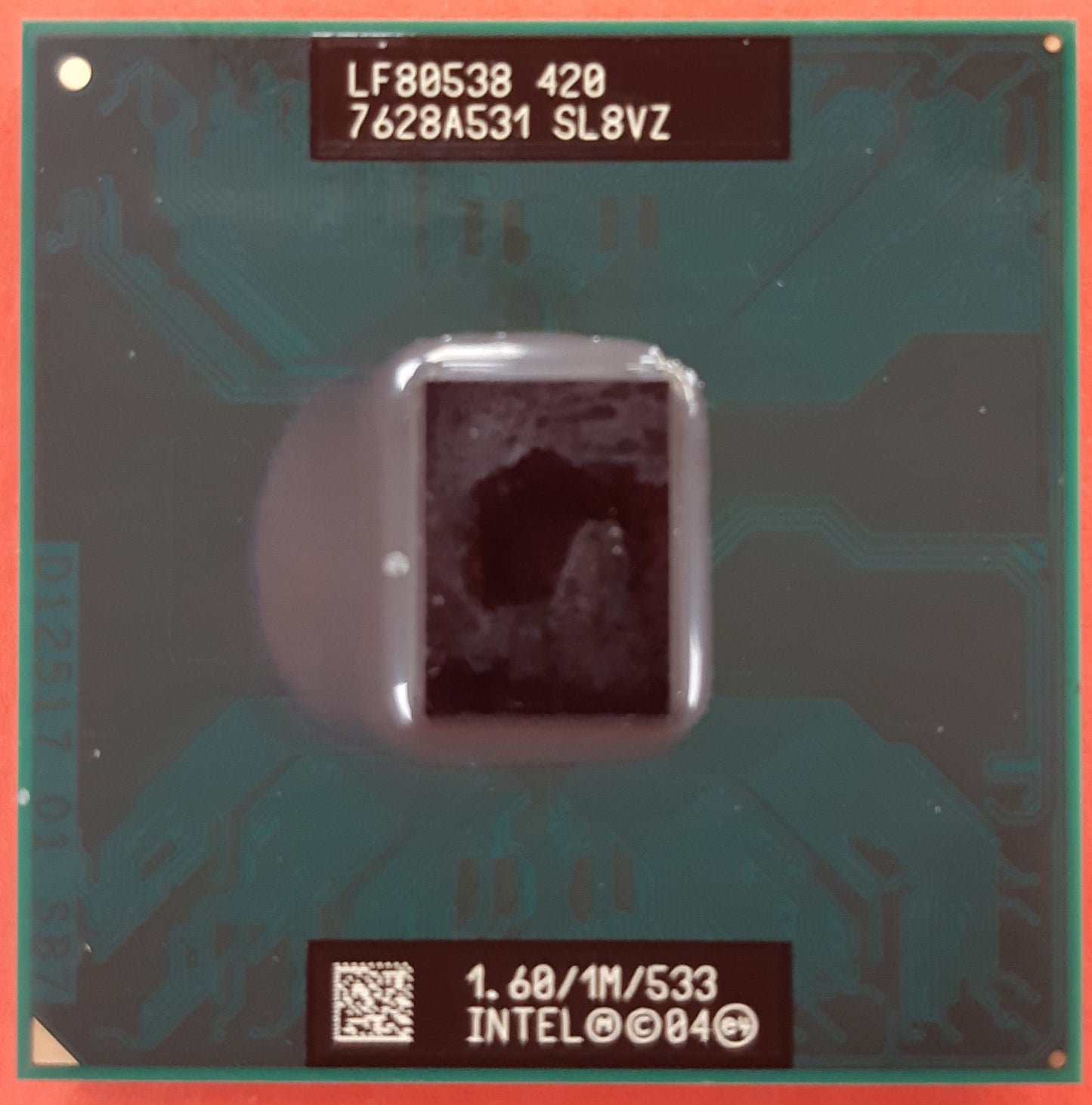 Intel 1.60/1m/533 A processor (CPU)