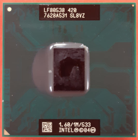 Intel 1.60/1m/533 A processor (CPU)