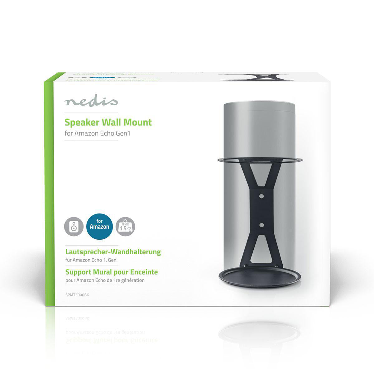 Speaker Wall Mount | Amazon Echo Gen1 | Fixed | Max 1.5 kg