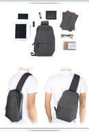 Xiaomi, Mi City Sling Bag, Waterproof - Dark Gray